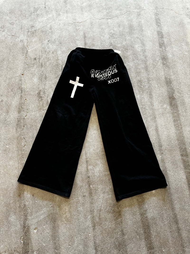 BLACK"RIGHTEOUS PANTS"